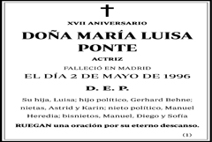 María Luisa Ponte